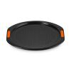 Forma na pizzu 33 cm, černá, ocel, Le Creuset