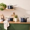 Sada hrnců ESSENTIAL, sada 6 ks, černá, hliník, Le Creuset