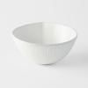 Miska na omáčku SNOW LEAF 9 cm, 100 ml, bílá, keramika, MIJ