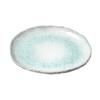 Jídelní talíř AQUA SPLASH 30 cm, modrá, keramika, MIJ