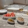 Servírovací mísa LEGIO NOVA 22 cm, bílá, porcelán, Eva Trio