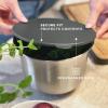 Víko ke kuchyňské míse GREEN TOOLS 18 cm, černá, plast, Eva Trio