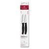 Sada nožů SWISS CLASSIC 8 cm, sada 2 ks, černá, plast, Victorinox